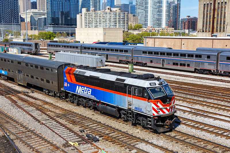 Metra makes commuting from Palatine to Downtown Chicago easy, reliable, and stress-free