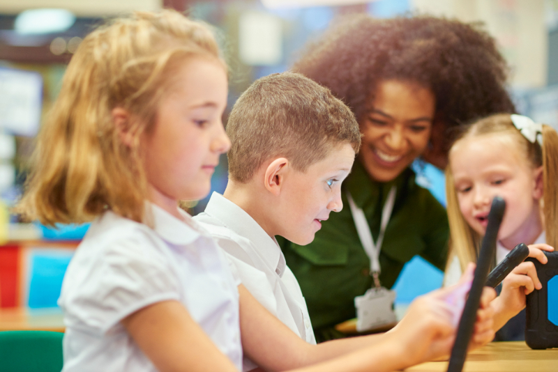 elementary student learning
